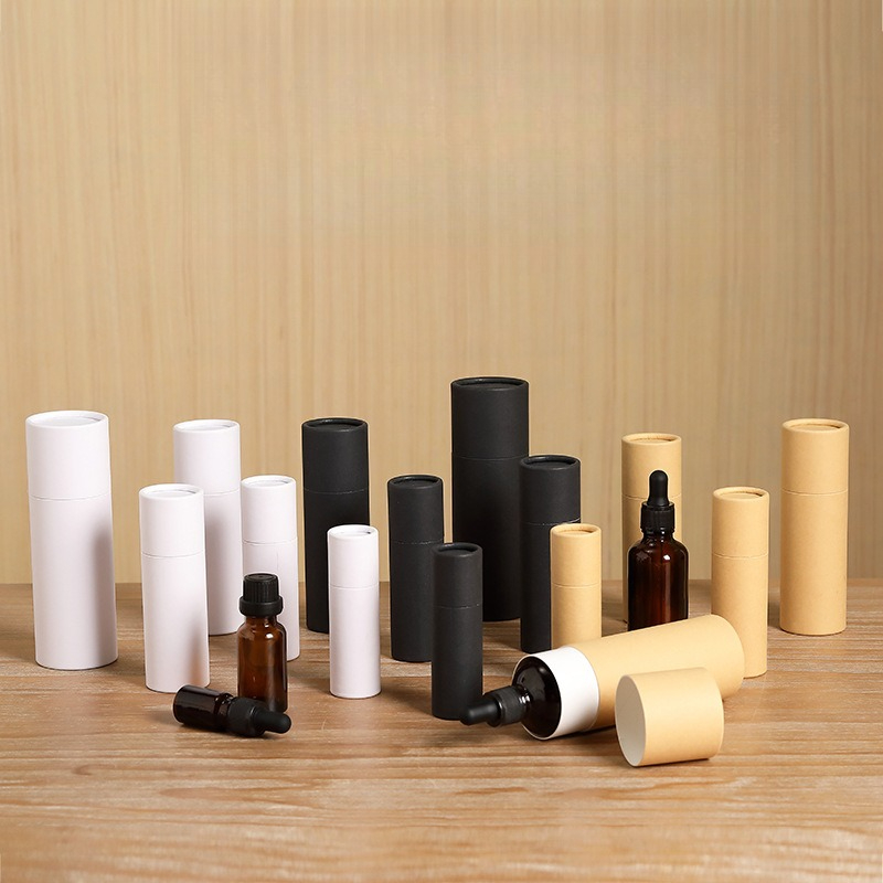 Kraft Paper Box - 10/30/50 Buah Kotak Kemasan Tabung Kertas