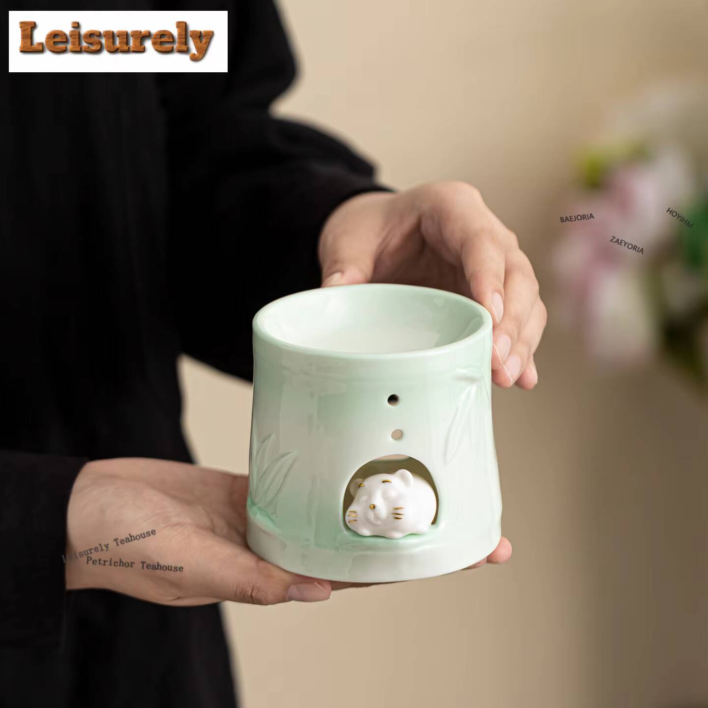 Zen Candle Supplies - Tempat Dupa Tikus Bambu Pembakar Dupa
