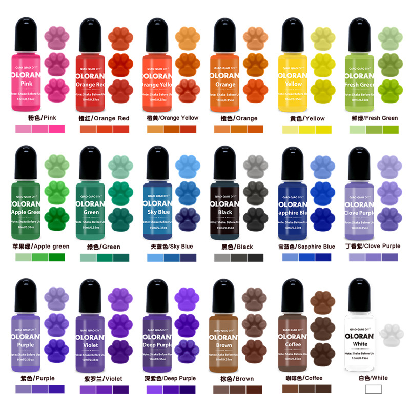 Candle Supplies Storage - 20 warna lilin pewarna lilin lilin