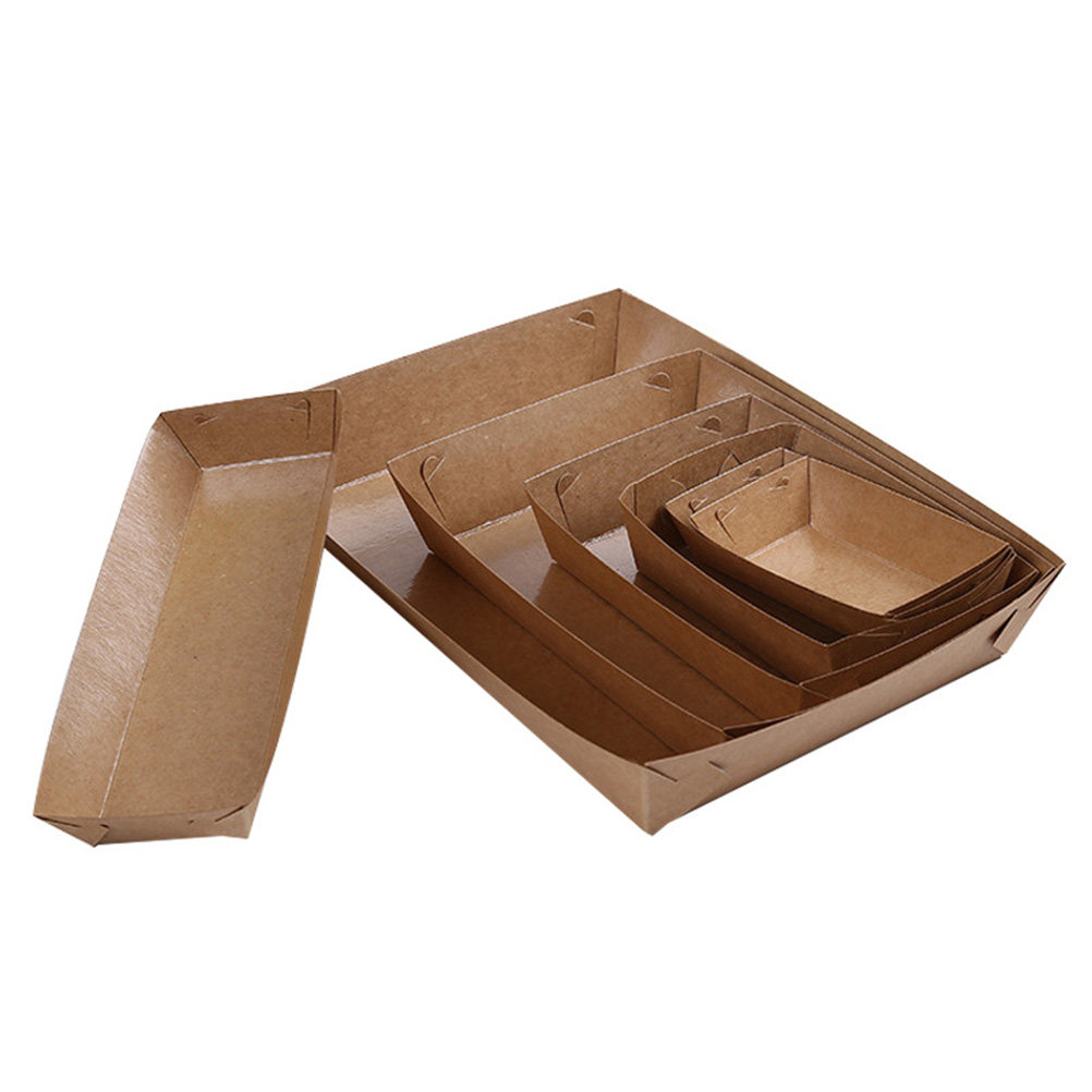 30 Buah Kotak Kemasan Sekali P - Kraft Paper Box ulasan dan harga