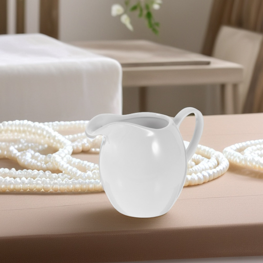 2 Buah Jug Susu Keramik, Pitch - Pour Spout Pitcher ulasan dan harga