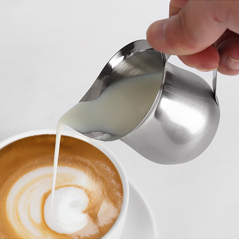 Panci Krim Susu Stainless Stee - Pour Spout Pitcher ulasan dan harga