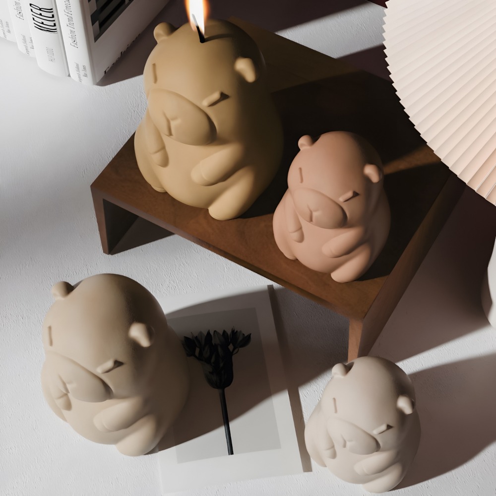 Cetakan Silikon Lilin Aroma Ka - Candle Supplies Storage ulasan dan harga