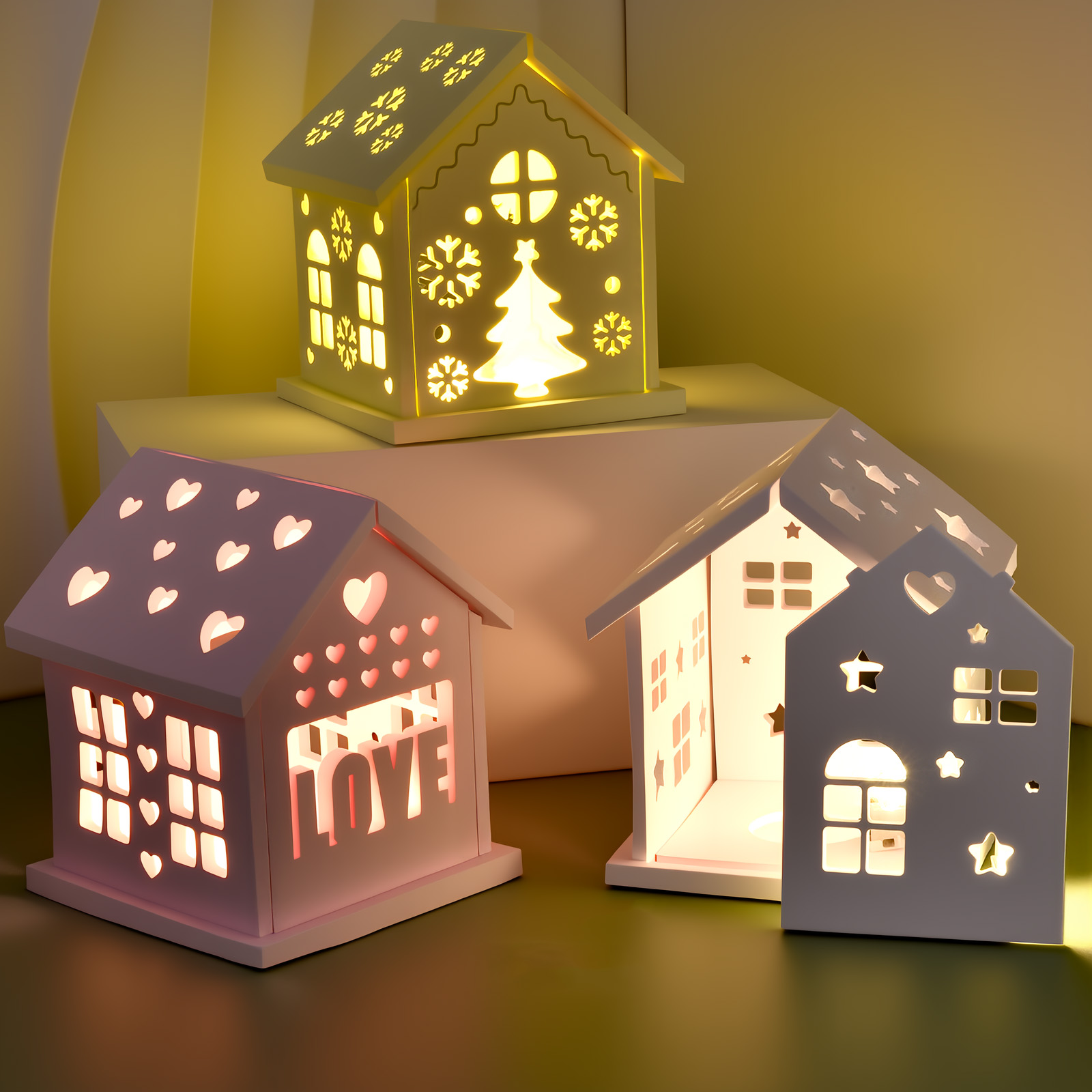Cetakan Silikon Rumah 3D DIY P - Candle Holder Supplies ulasan dan harga