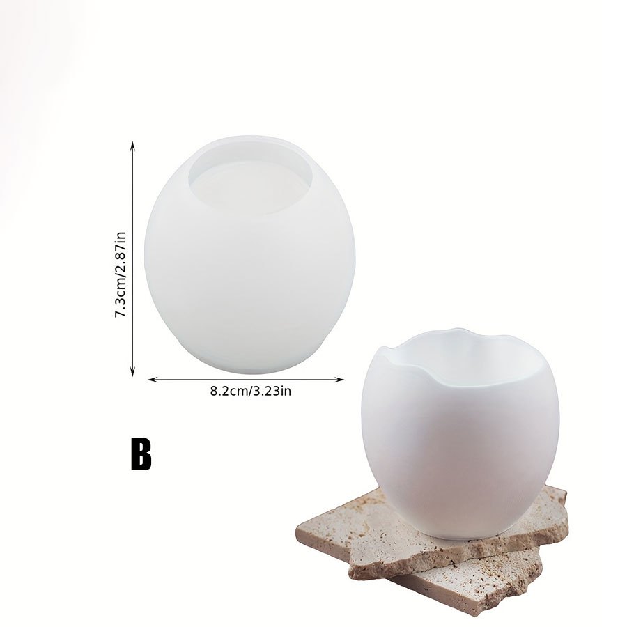 Cetakan Resin Silikon Bentuk T - Candle Holder Supplies ulasan dan harga