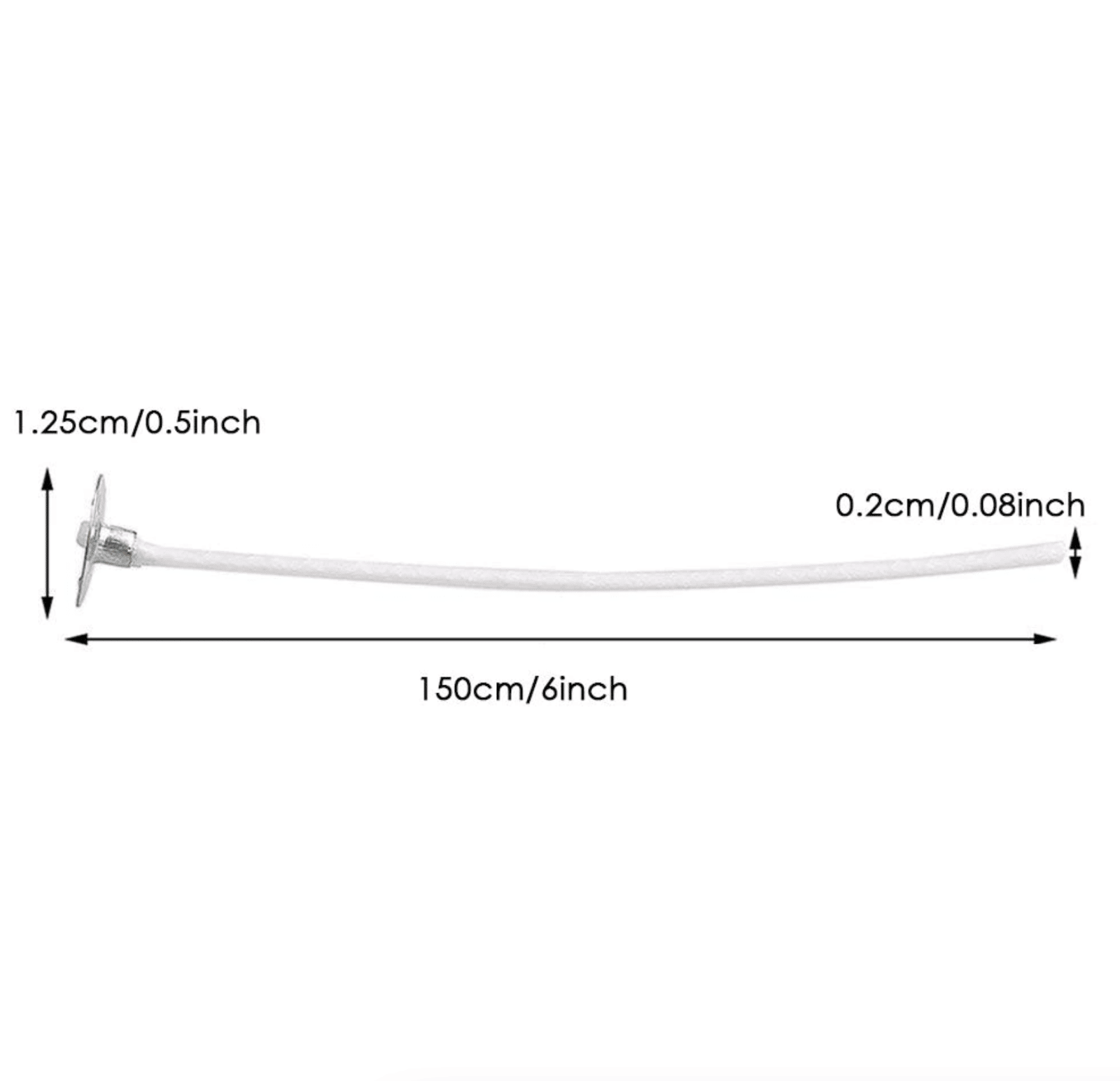 Sumbu Lilin 6 Inci Inti Kapas  - Cotton Wick 6 Inch ulasan dan harga