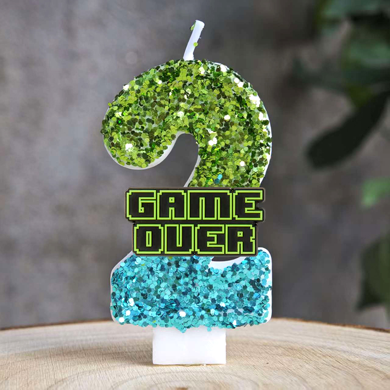 Lilin Bentuk Pengontrol Game 3 - Candle Supplies Video ulasan dan harga