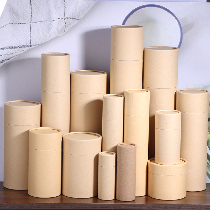 1 Buah Kotak Kemasan Tabung Bo - Kraft Paper Box ulasan dan harga