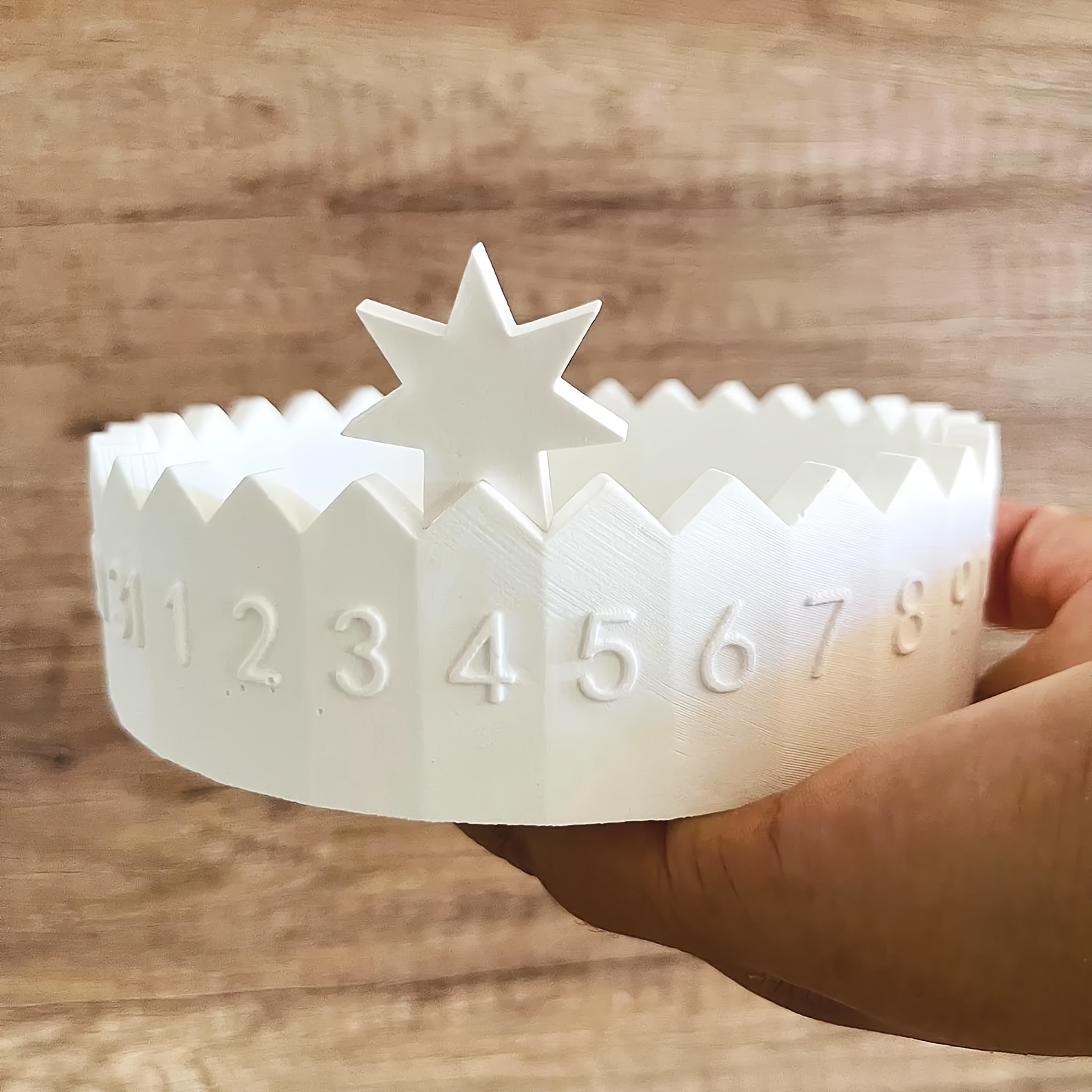 1 set Cetakan Silikon Kalender - Candle Holder Supplies ulasan dan harga