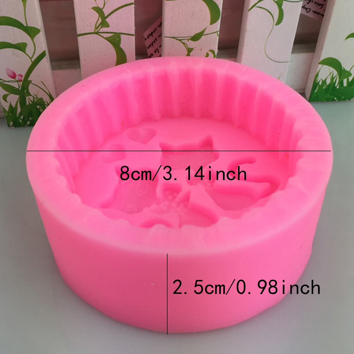 1 Buah Cetakan Sabun Silikon B - Candle Supplies Storage ulasan dan harga