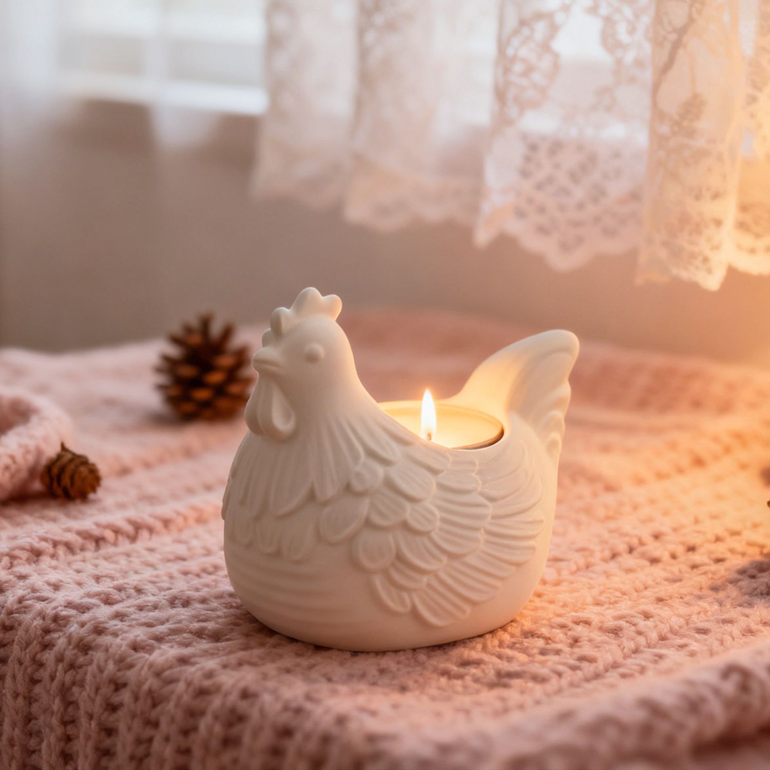 Cetakan Resin Epoksi DIY 3D Te - Candle Holder Supplies ulasan dan harga