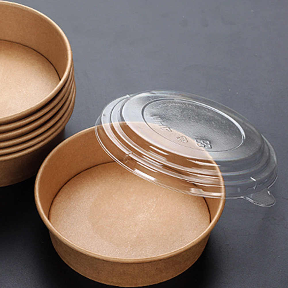 20 Buah Mangkuk Kertas Kraft A - Kraft Paper Box ulasan dan harga