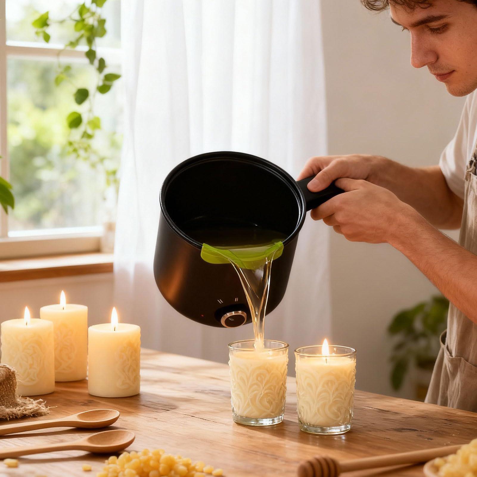 Panci Pelebur Lilin 1.5L Besar - Candle Supplies Storage ulasan dan harga