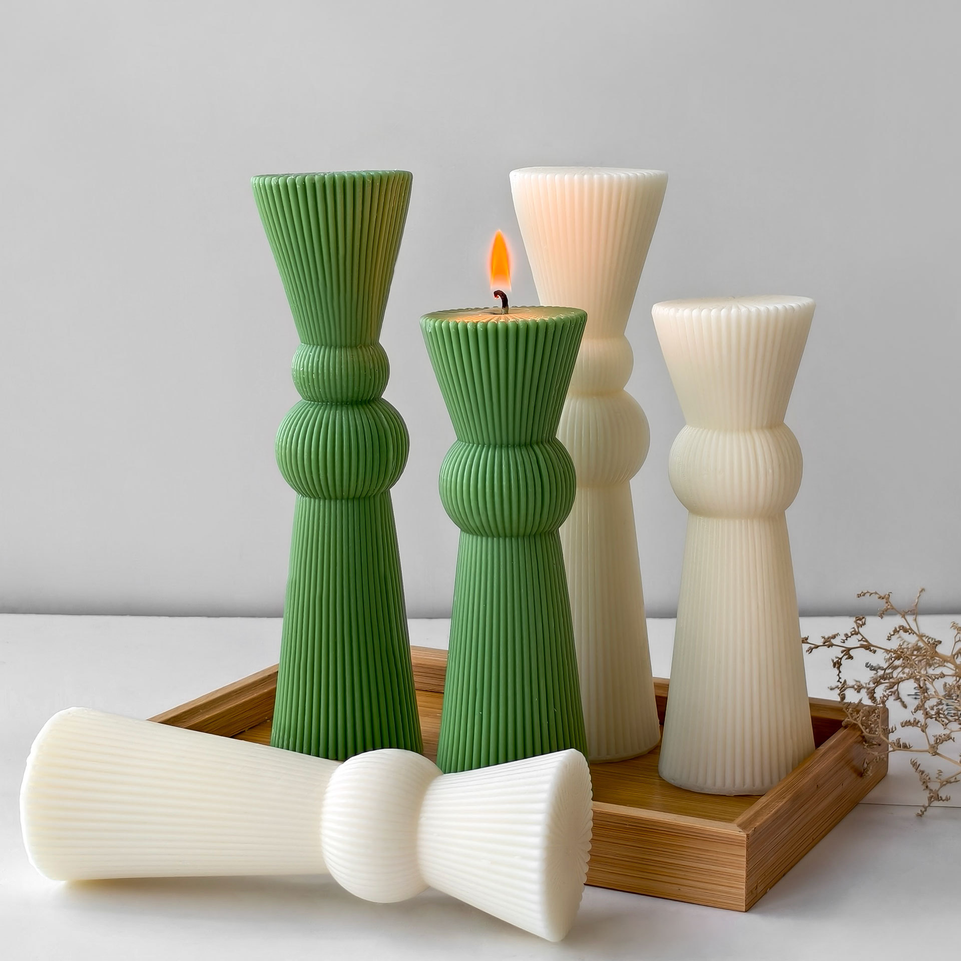 DIY Cetakan Lilin Pilar Bergar - Candle Supplies Storage ulasan dan harga