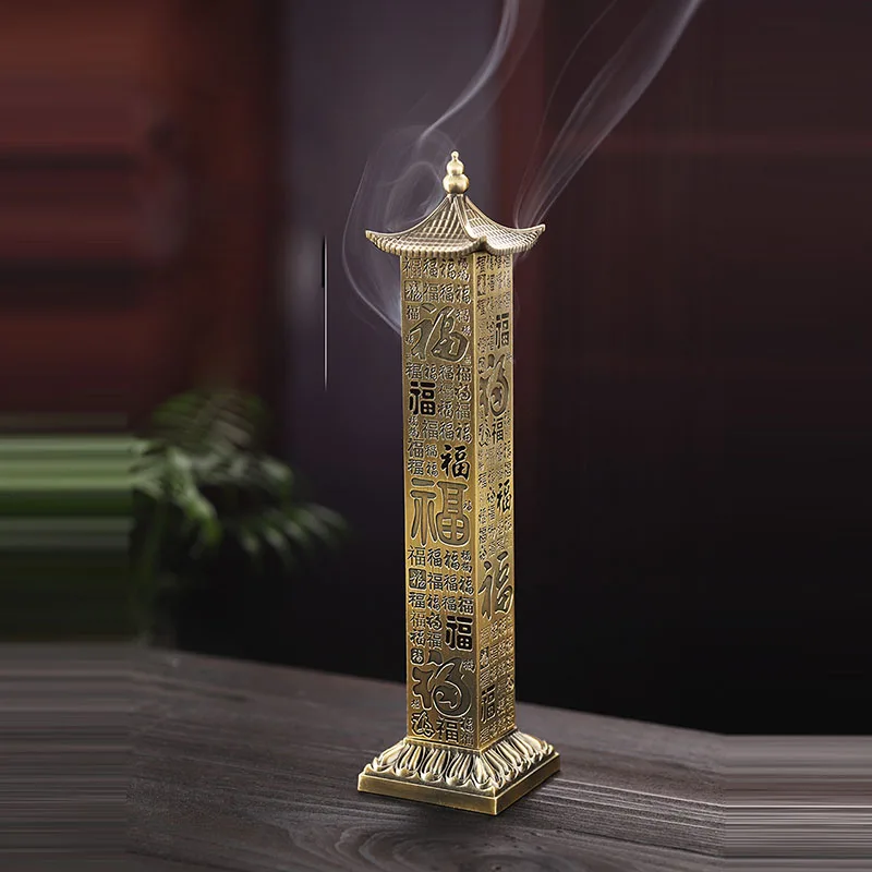 Y pembakar dupa perunggu imita - Zen Candle Supplies ulasan dan harga