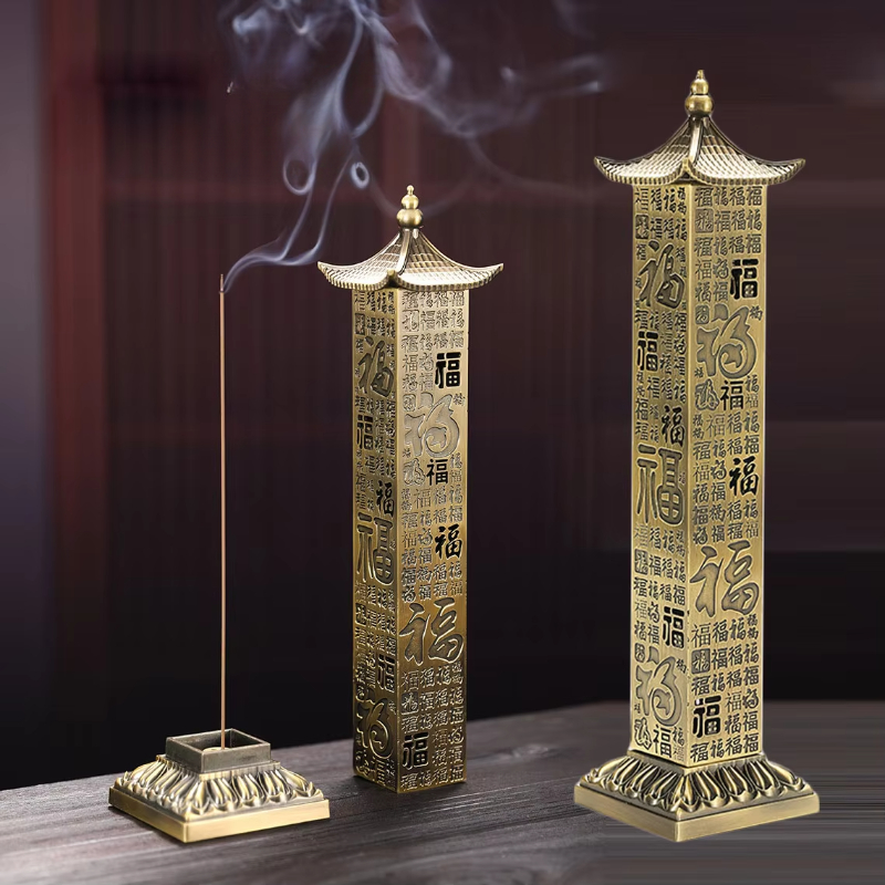Y pembakar dupa perunggu imita - Zen Candle Supplies ulasan dan harga